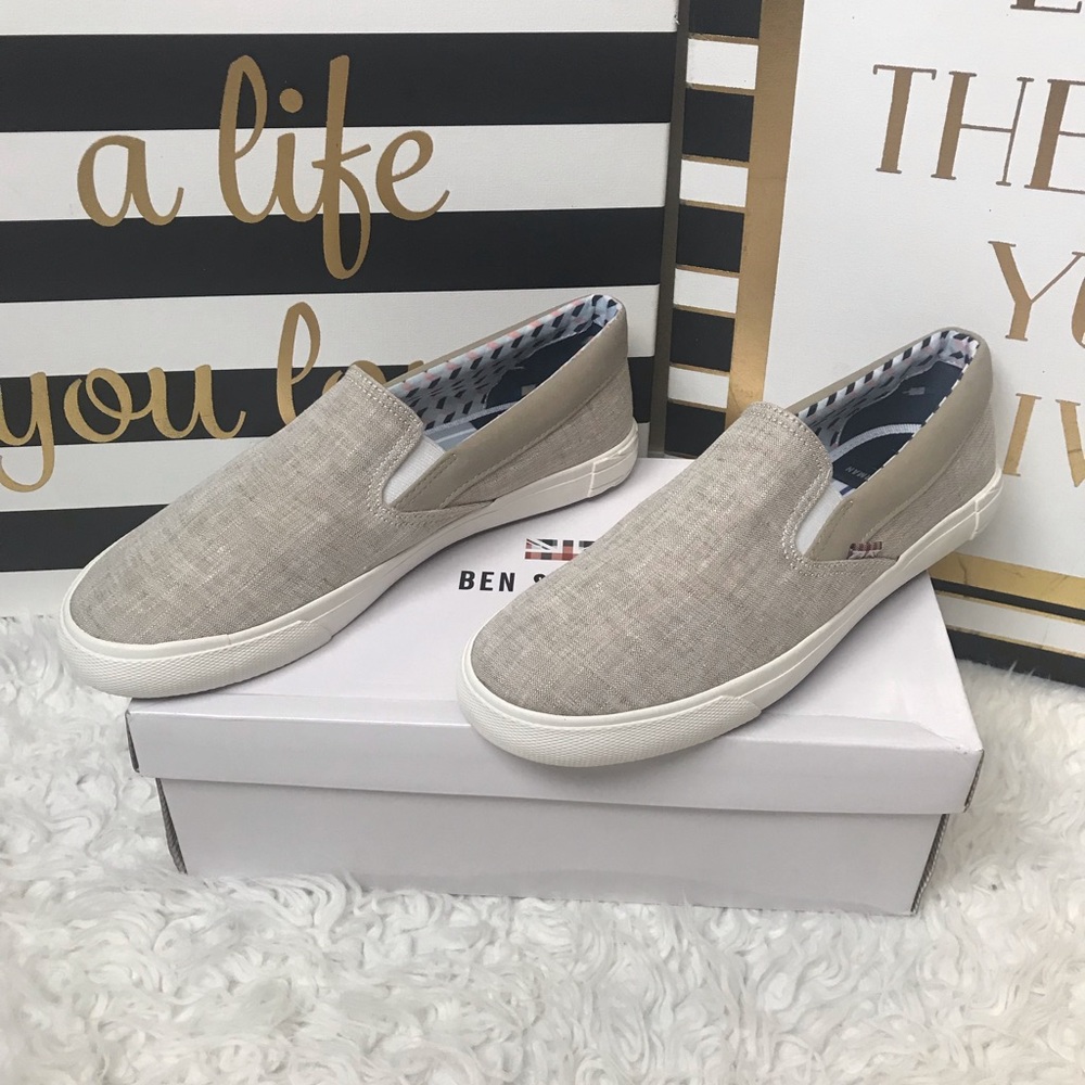 New Men’s  Ben Sherman slip-ons